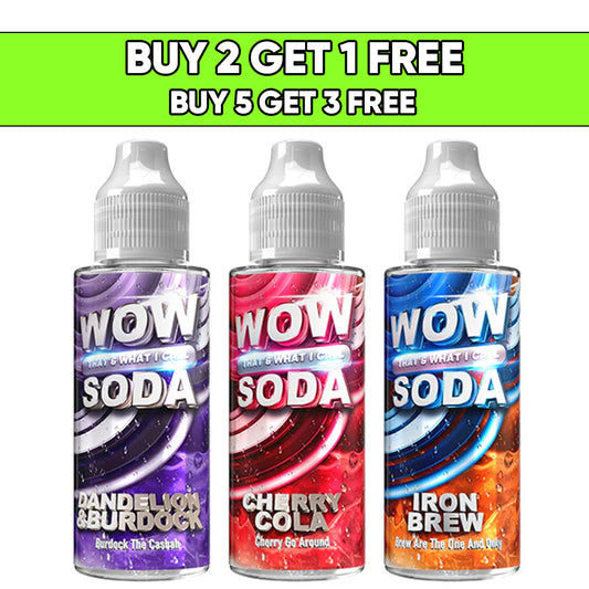 Wow That's What I Call Soda 100ml 0mg (70VG/30PG)