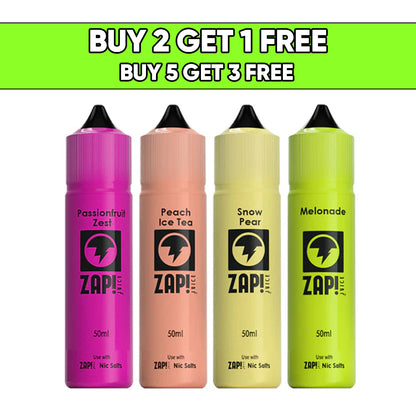 Zap! Juice 50ml Shortfill 0mg (70VG/30PG)