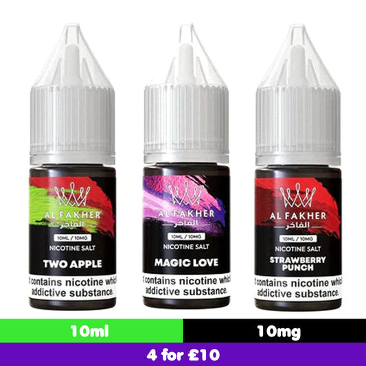 Al Fakher 10mg Nic Salt 10ml (50VG/50PG)