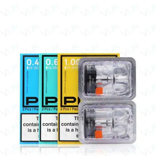 Aspire Pixo Replacement Pods 2ml (0.4Ohm, 0.6Ohm, 1.0Ohm)
