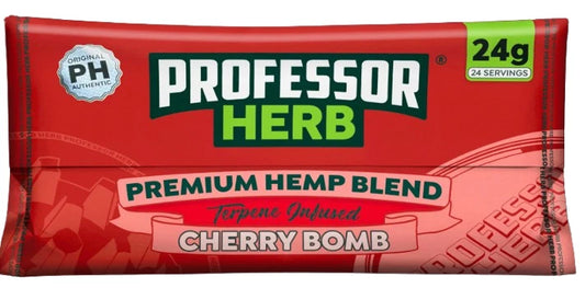 Professor Herb Premium Hemp Blend (24g) - Cherry Bomb