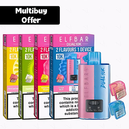 Elf Bar Dual 10K 20mg Pod Vape Kit