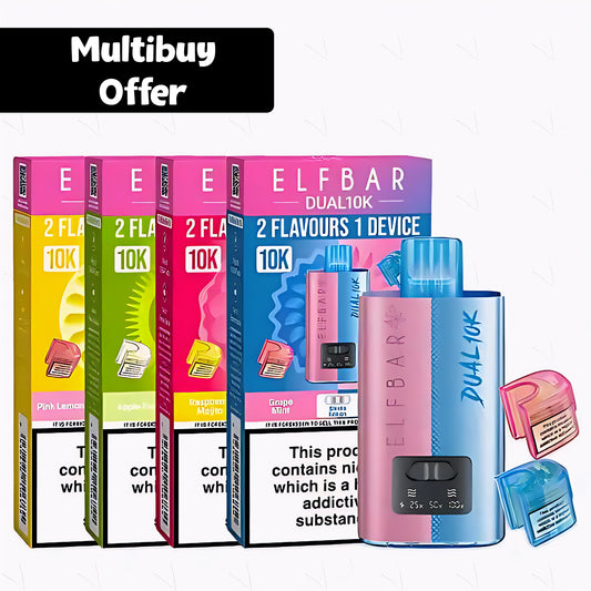 Elf Bar Dual 10K 20mg Pod Vape Kit