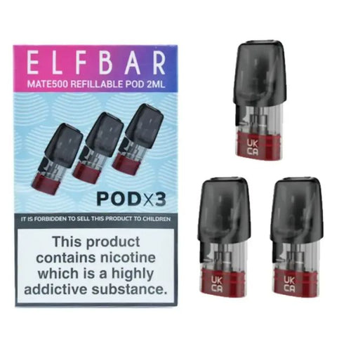 Elf Bar Mate 500 Refillable E-Liquid Pods