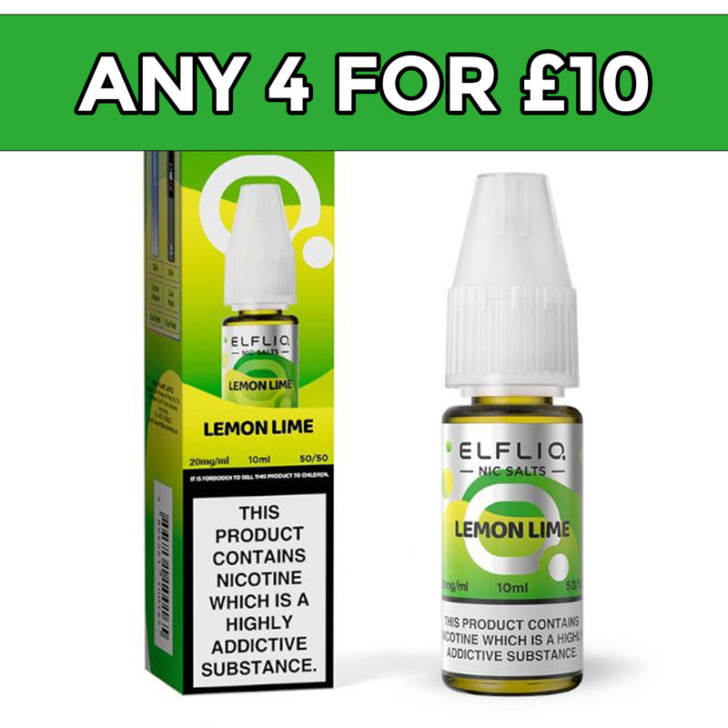 Elfliq Lemon Lime Nic Salt E-Liquid