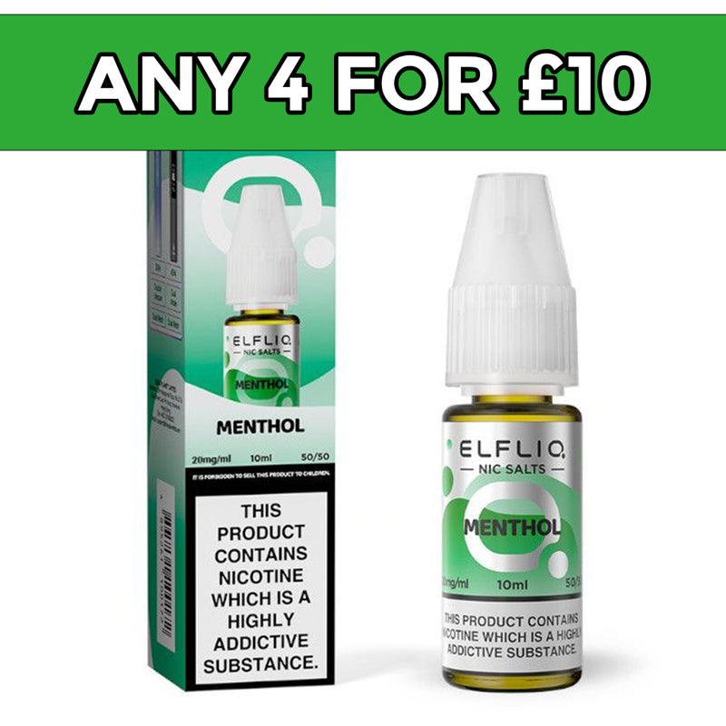 Elfliq Menthol Nic Salt E-Liquid