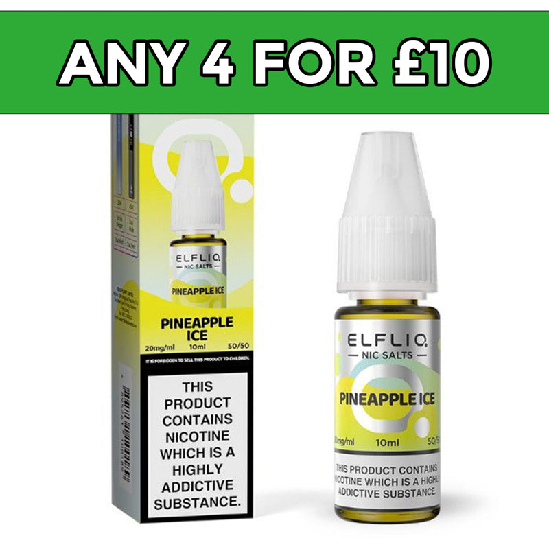 Elfliq Pineapple Ice Nic Salt E-Liquid
