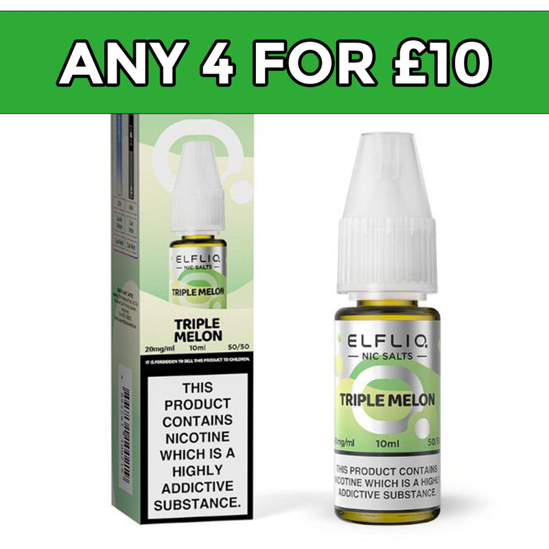 Elfliq Triple Melon Nic Salt E-Liquid