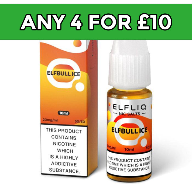 Elfliq Elfbull Ice Nic Salt E-Liquid