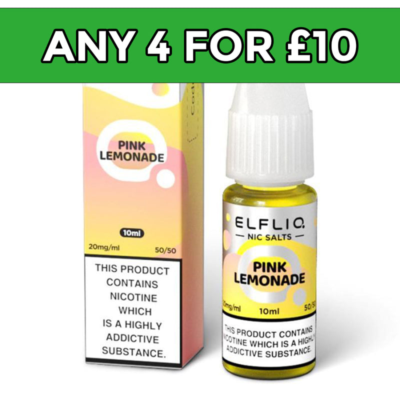 Elfliq Pink Lemonade Nic Salt E-Liquid