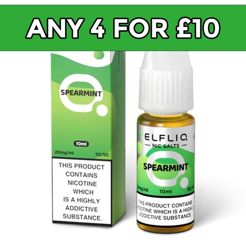 Elfliq Spearmint Nic Salt E-Liquid