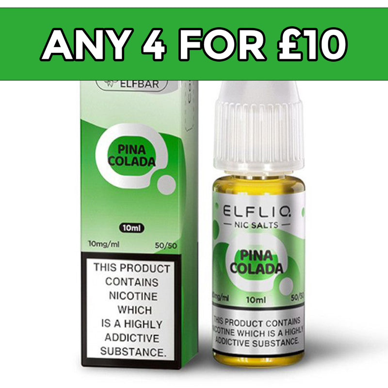 Elfliq Pina Colada Nic Salt E-Liquid
