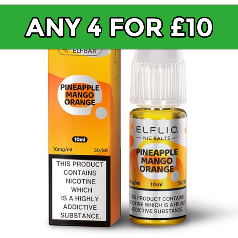 Elfliq Pineapple Mango Orange Nic Salt E-Liquid