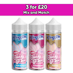 Kingston Sweet Candy Floss 120ml Shortfill 0mg (70VG/30PG)