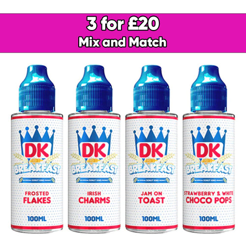DK Breakfast 100ml Shortfill 0mg (70VG/30PG)