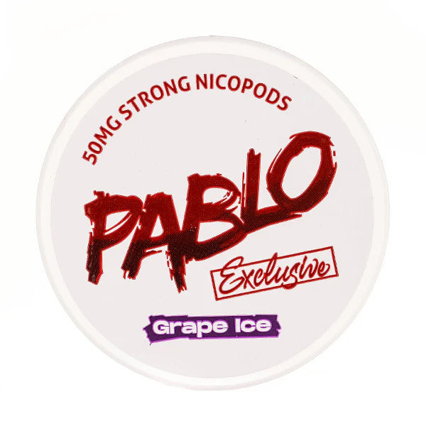 Pablo Grape Ice Nicotine Pouches