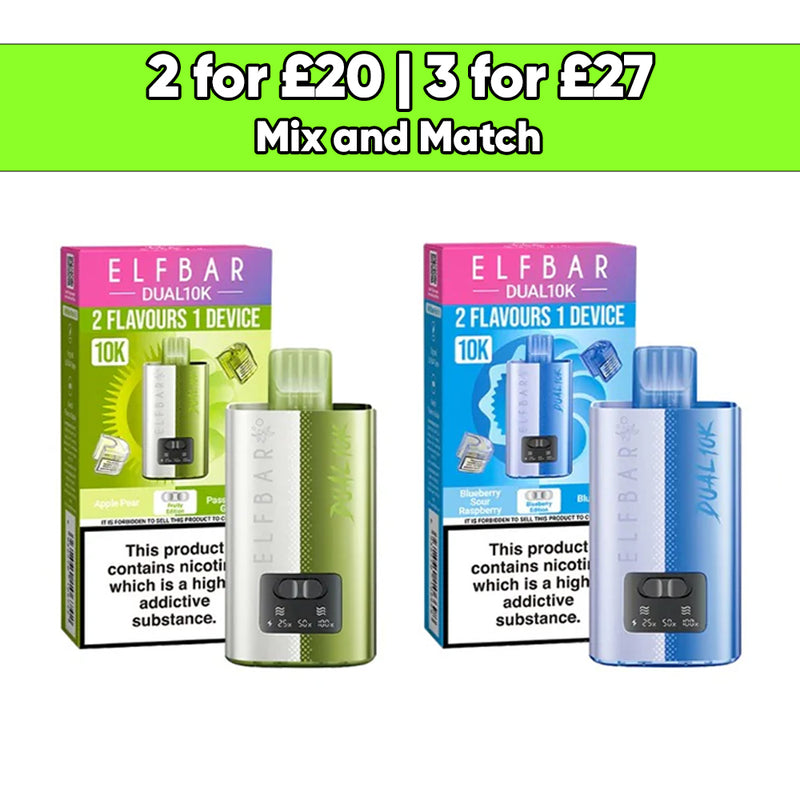 Elf Bar Dual 10K 20mg Pod Vape Kit