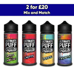 Ultimate Puff Sherbet 0mg 100ml Shortfill (70VG/30PG)