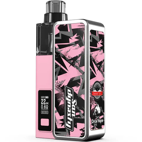 Gerobak & Orca Vape San Dynasty Pod Vape Kit Baby Pink