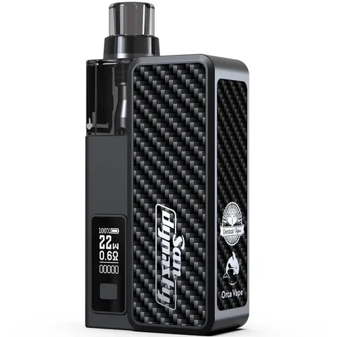 Gerobak & Orca Vape San Dynasty Pod Vape Kit Carbon Fiber