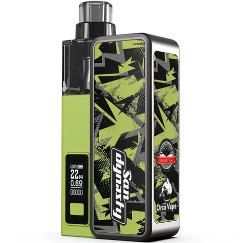 Gerobak & Orca Vape San Dynasty Pod Vape Kit Lime