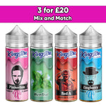Kingston 120ml Shortfill 0mg (70VG/30PG)