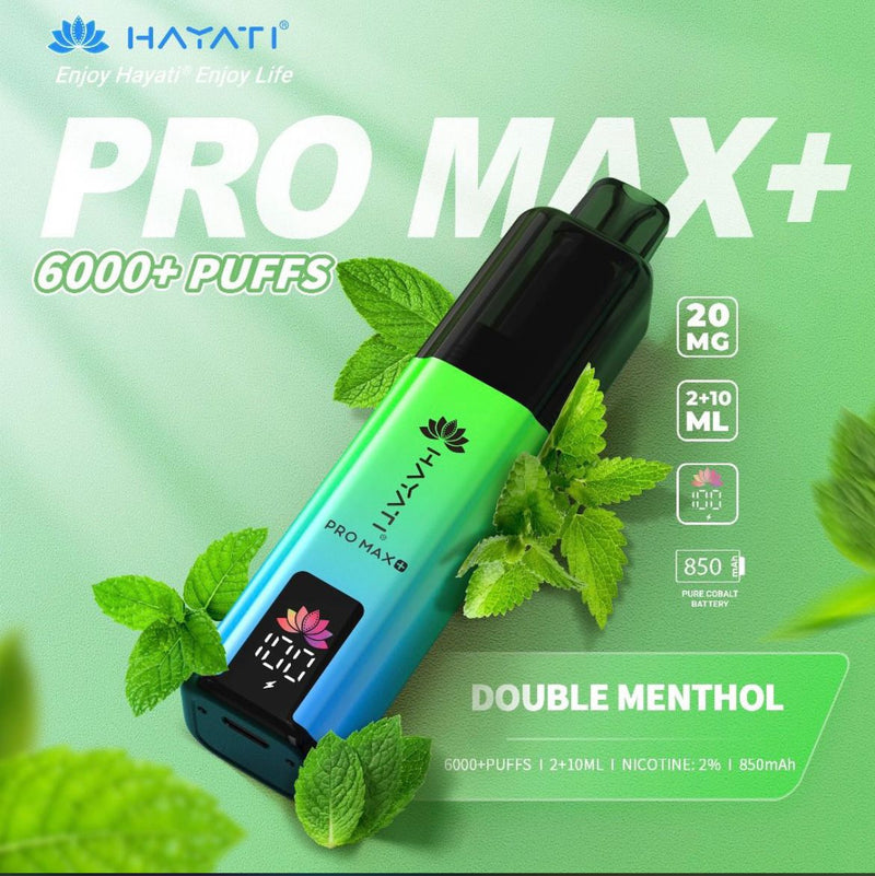 Hayati Pro Max Plus 6K 20mg Prefilled Pod Kit