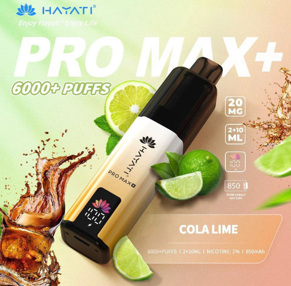 Hayati Pro Max Plus 6K 20mg Prefilled Pod Kit