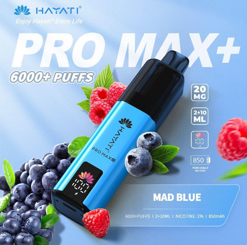 Hayati Pro Max Plus 6K 20mg Prefilled Pod Kit