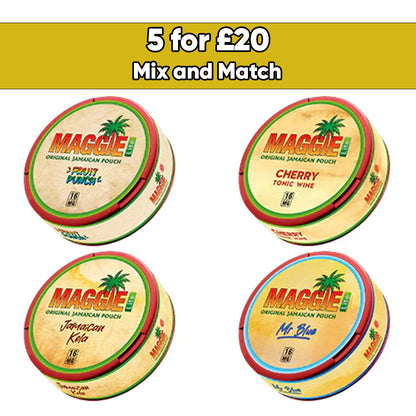 Maggie Lite 16mg Nicotine Pouches - snus Pouches