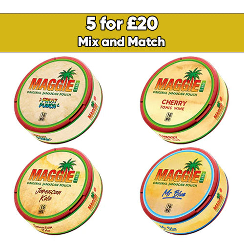 Maggie Lite 16mg Nicotine Pouches - snus Pouches