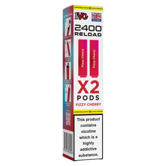 IVG 2400 Reload Prefilled Pods 20mg | 2 Pack