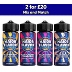 Major Flavour Best Of Blue 100ml Shortfill 0mg (70VG/30PG)