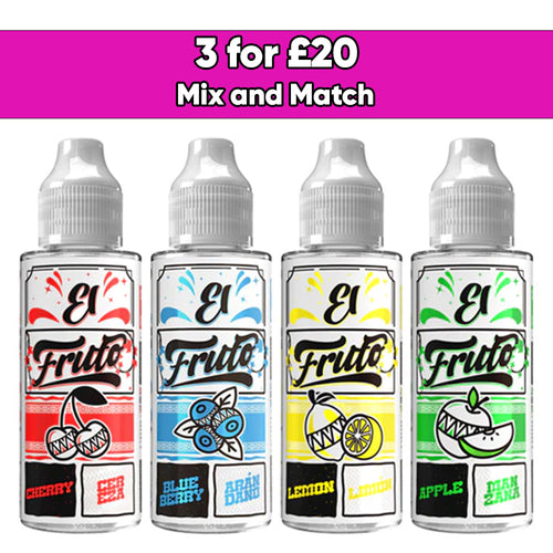 El Fruto 100ml Shortfill 0mg (70VG/30PG)