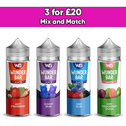 Wunderbar Juice 100ml Shortfill 0mg (50VG/50PG)