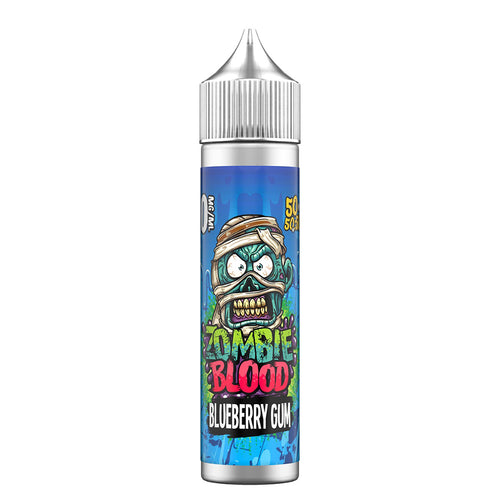 Blueberry Gum 50ml 50/50 E Liquid - Zombie Vapes