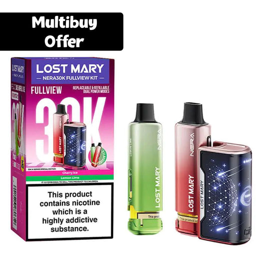 LOST MARY Nera 30K Multi Edition 20mg Prefilled Pod Vape Kit