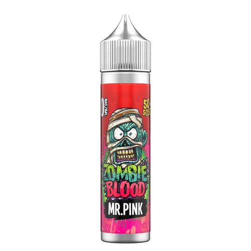 Mr Pink 50ml 50/50 E Liquid - Zombie Vapes