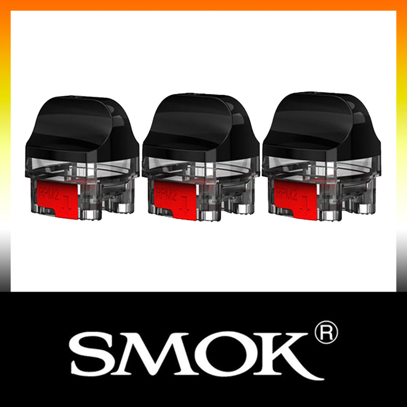 Smok Nord X RPM 2 Replacement Pods 2ML (No Coil Included)