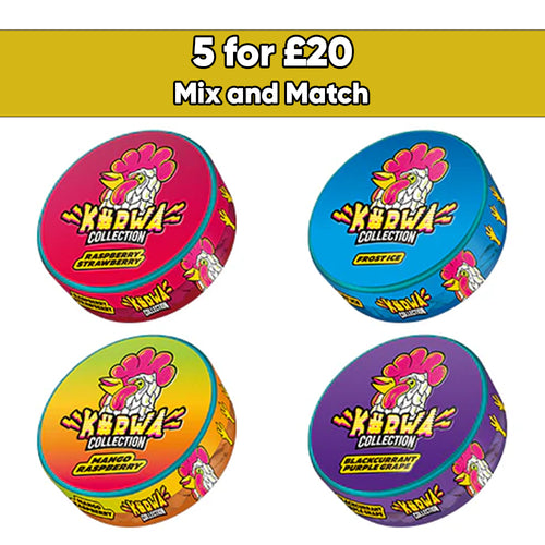 Kurwa Collection Nicotine Pouches - snus Pouches