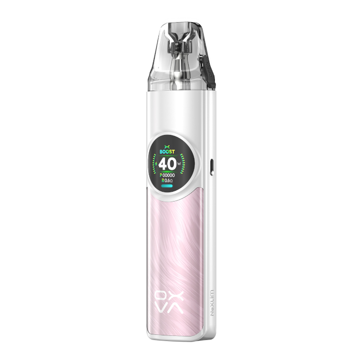 OXVA NeXlim Series Kit – Pearl Pink + Free Nic Salt