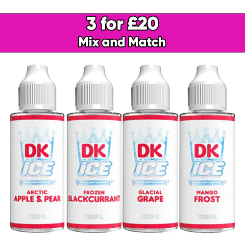 DK Ice 100ml Shortfill 0mg (70VG/30PG)