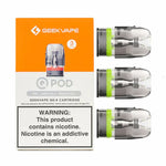 Geekvape Q Side Fill Replacement Pods - 3 Pcs (0.4Ohm, 0.6Ohm, 0.8Ohm, 1.2Ohm) XL