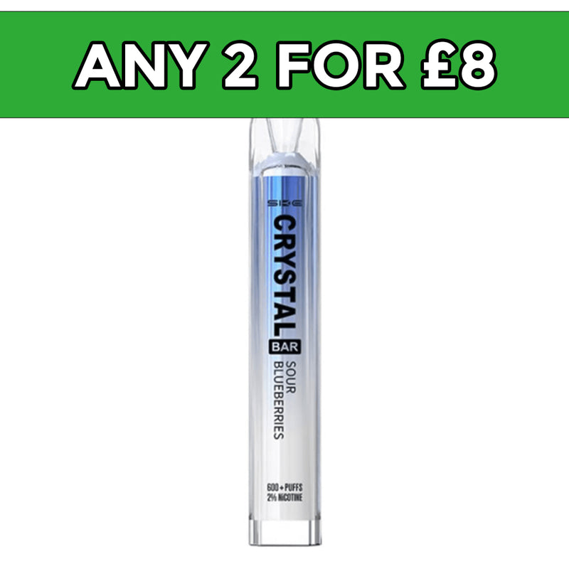 SKE Crystal Bar Sour Blueberries Disposable Vape