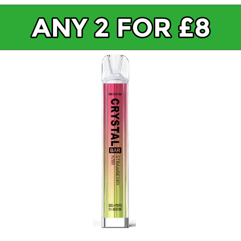 SKE Crystal Bar Strawberry Kiwi Disposable Vape