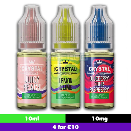 SKE Crystal Original 10ml 10mg Nic Salts (50VG/50PG)