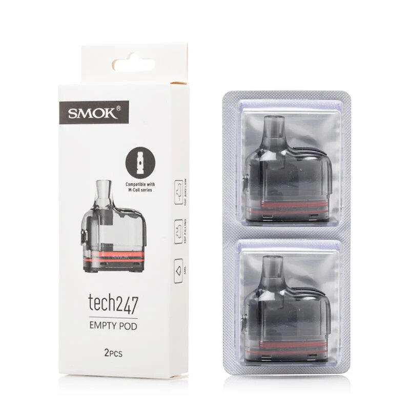 SMOK Tech247 Replacement Empty Pods 4ml