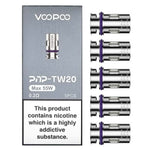 Voopoo PnP‑TW20 Mesh Coil 0.2Ω – 5 Pack (40–55W)
