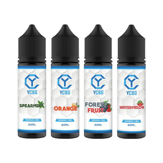 yCBG 1000mg CBG E-Liquid 60ml (2 Pack)