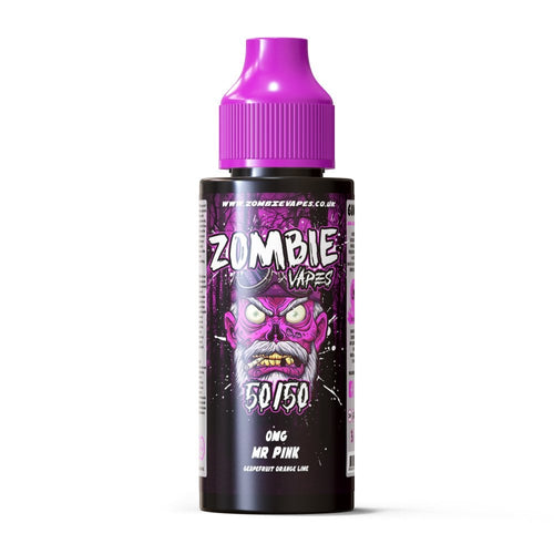 Mr Pink 100ml 50/50 E Liquid - Zombie Vapes